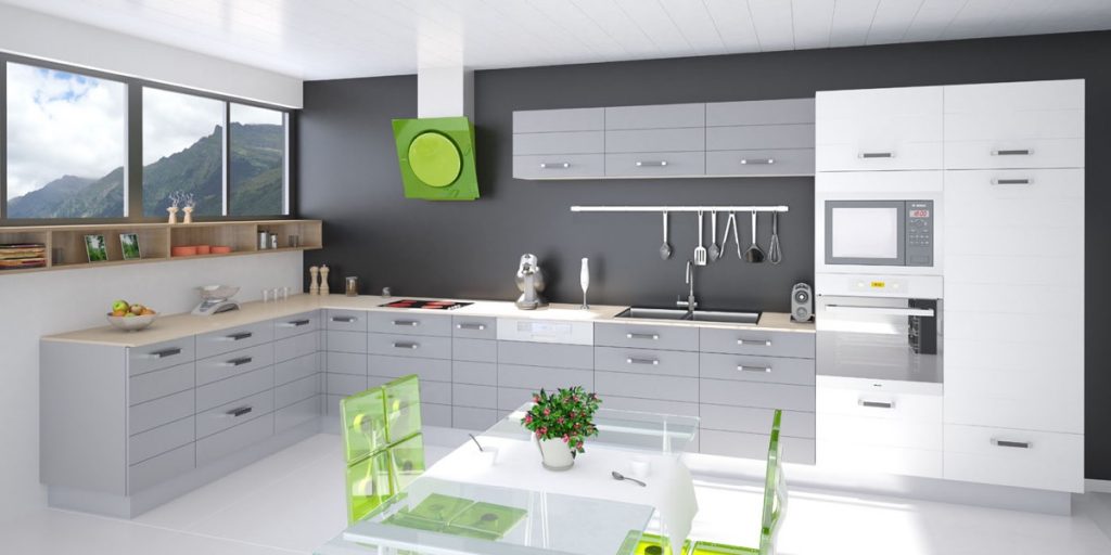 Cuisine salle de bain dressing Uniglobe route du meuble à Rennes