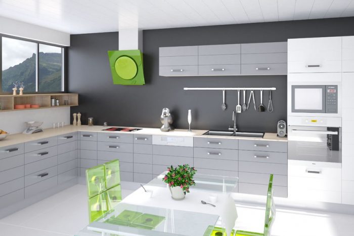 Cuisine salle de bain dressing Uniglobe route du meuble à Rennes