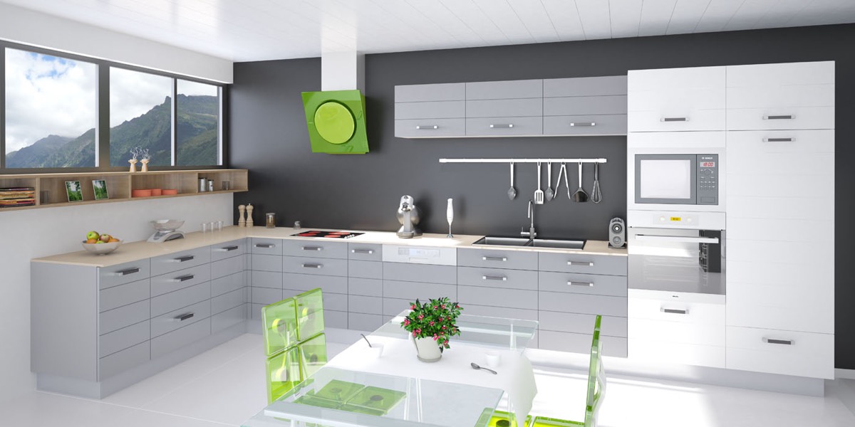 Cuisine salle de bain dressing Uniglobe route du meuble à Rennes